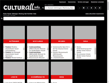 Tablet Screenshot of kultur-kassel.de